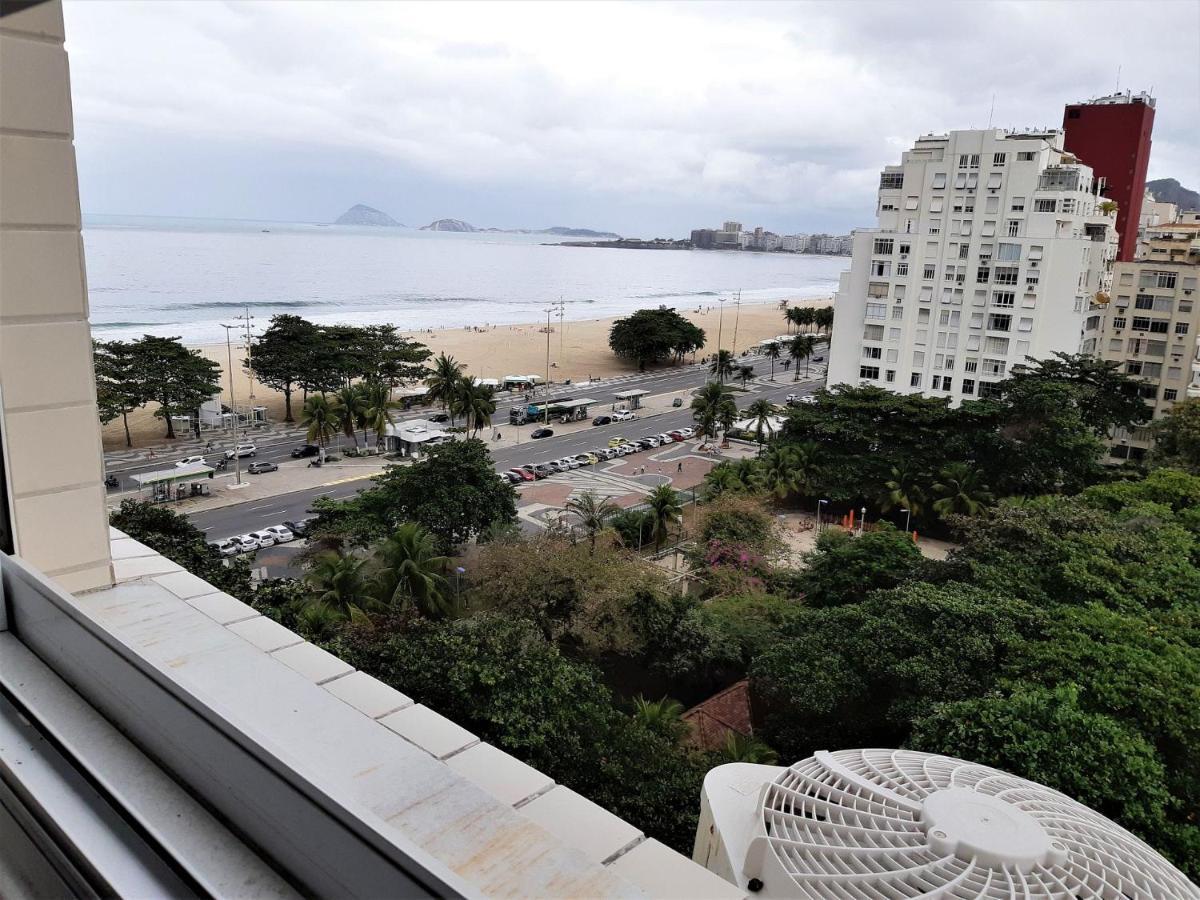 Rio De Janeiro, Copacabana Vista Mar Leilighet Eksteriør bilde